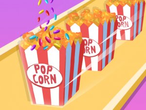 Popcorn Stack Action Game
