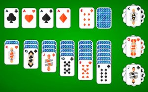 Klondike Solitaire 4 Suits Card Game