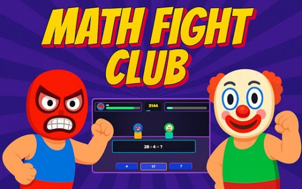 Math Fight Club: Educational Math Wrestling Online Game