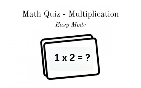 Math Quiz - Multiplication Game Online