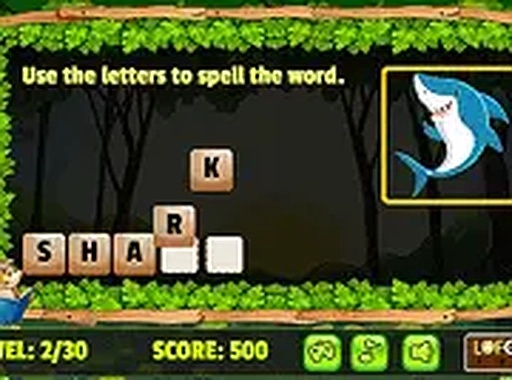 Word Scramble Online Puzzle Game