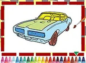 Hot Rod Coloring Online Game