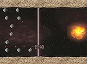 Meteors Rain Space Defense Game