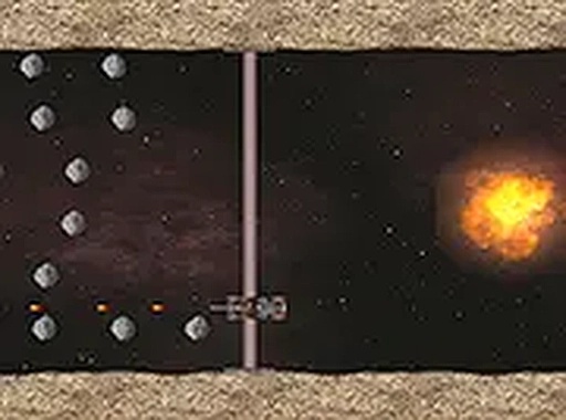 Meteors Rain Space Defense Online Game