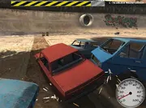 Crazy Derby Car Combat Arcade Game