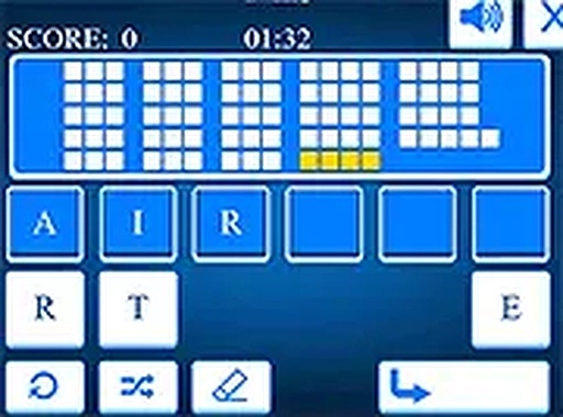 Free Words HTML5 Word Puzzle Game Online
