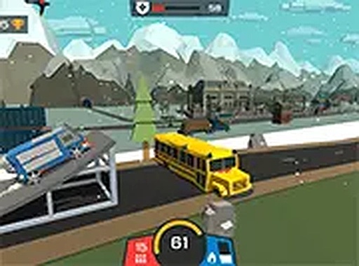 Zombie Derby: Pixel Survival Driving Arcade Game