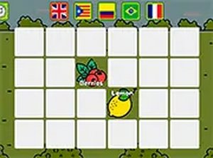 Memory and Vocabulary of Fruits Online Game