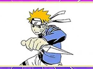 Let's Color Naruto Online Game