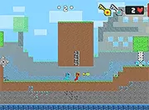 Fire and Water Stickman Adventure Online Game