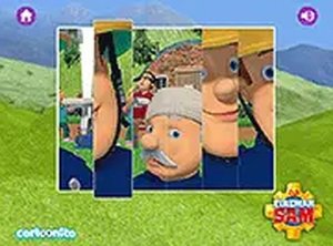 Fireman Sam Puzzle Slider Online Game